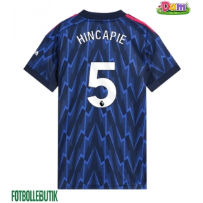 Arsenal Piero Hincapie #5 Bortatröja Kvinnor 2025-26 Kortärmad